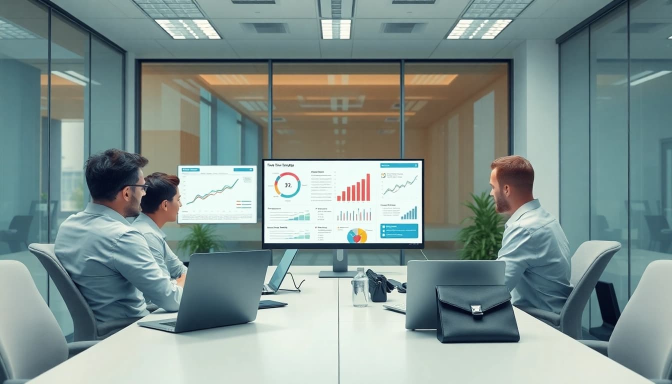 Team von Fachleuten steigert den Web-Rang mit Strategien und Analysen.