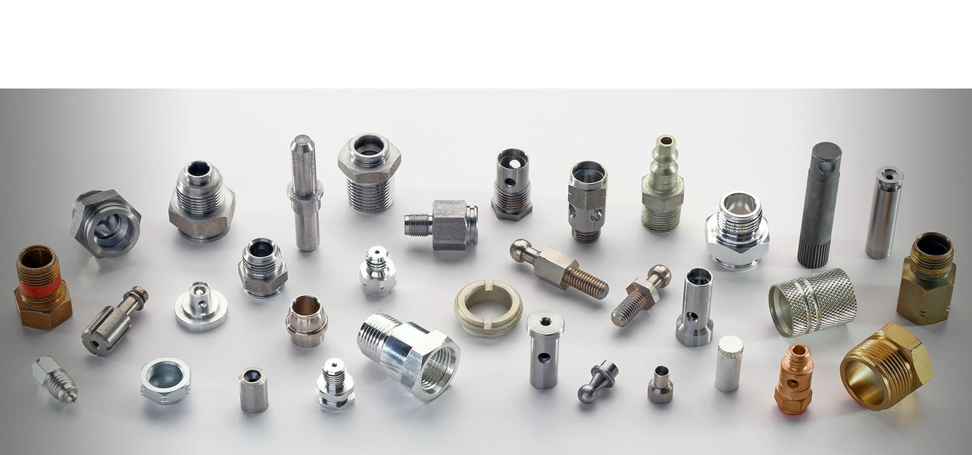 Drehteile aus Stahl, Edelstahl, Aluminium und Sonderlegierungen von P+V