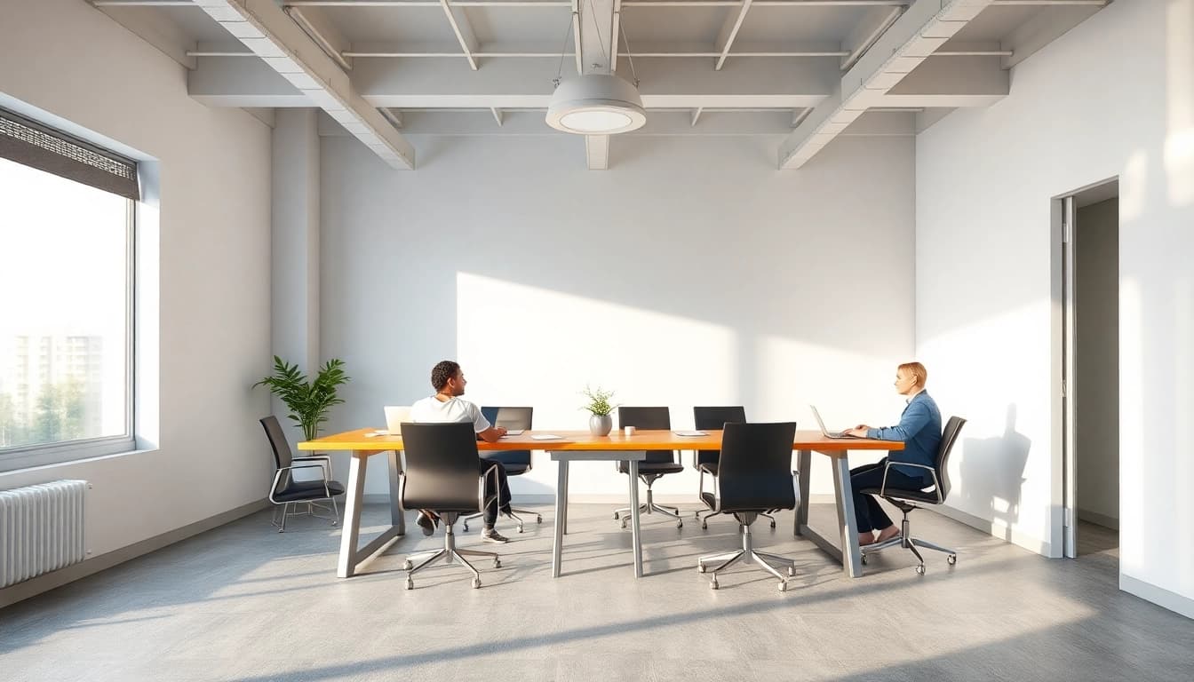 Beratungsunternehmen: Team von Fachleuten bespricht Strategien in einem modernen Büro.