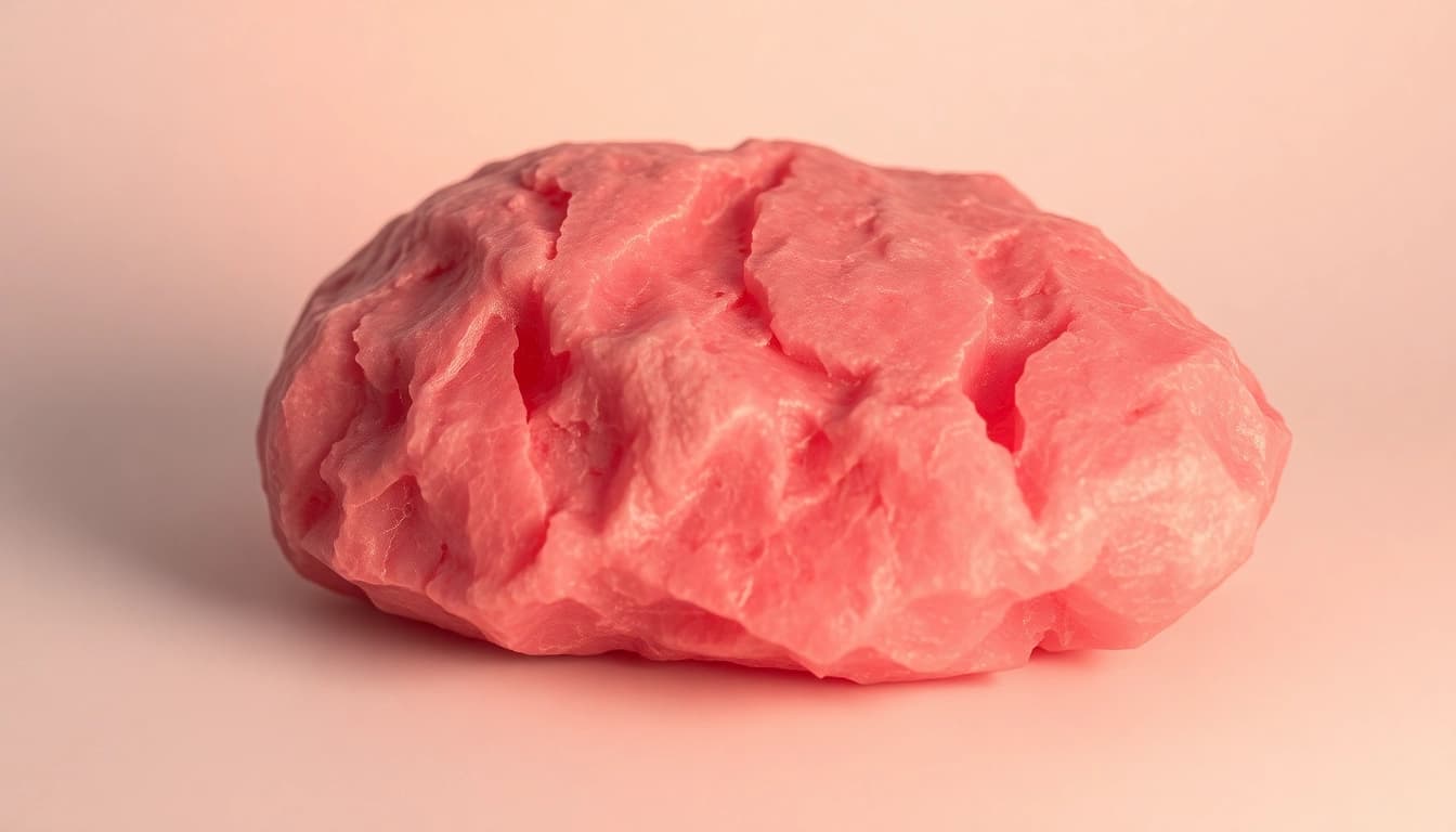 Rosenquarz funkelt in sanften Rosa-Tönen und zeigt seine zauberhaften Einschlüsse und die einzigartige Textur.