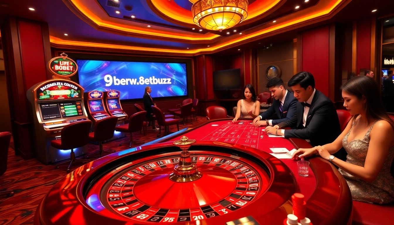 Experience the excitement of gambling at https://9bet.buzz/ with vibrant casino elements.