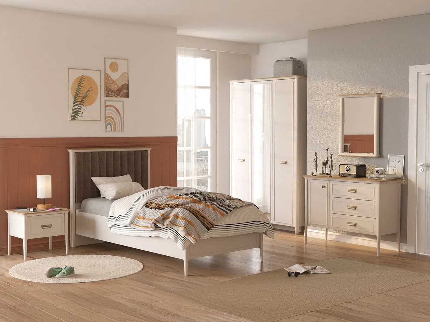 Hausbett 120x200 Kay – Stilvolle und sichere Schlafmöglichkeit