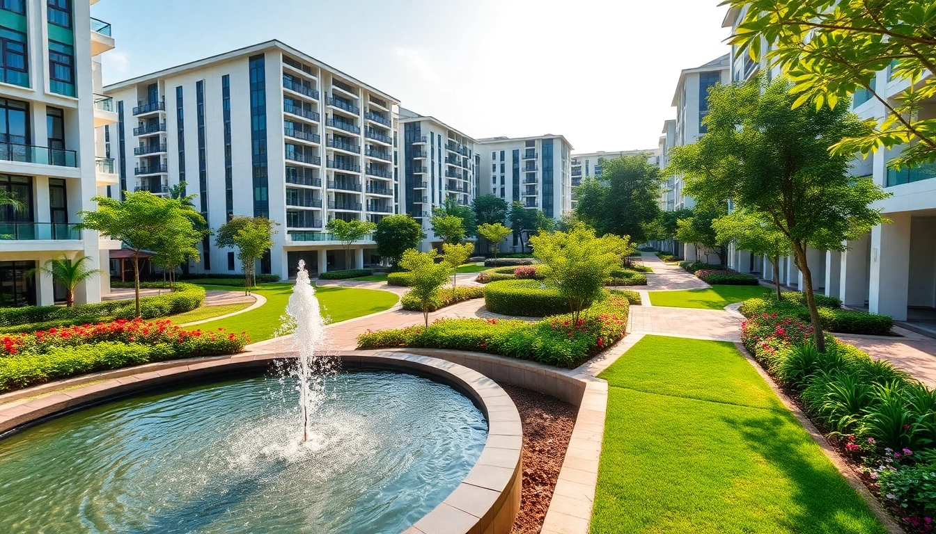 Explore the vibrant community atmosphere of Tampines St 95 EC with modern architecture and lush greenery.