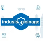 Bild, das das Thema Industriespionage in Leipzig visuell darstellt, einschließlich Grafiken zu Schutzmaßnahmen und Bedrohungen