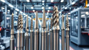 Moderne Spritzgusswerkzeuge in einer industriellen Fertigungsumgebung