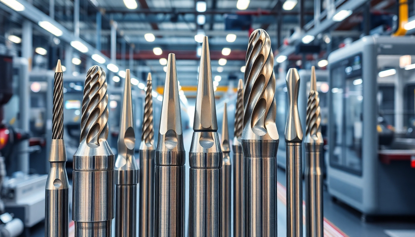 Moderne Spritzgusswerkzeuge in einer industriellen Fertigungsumgebung