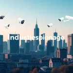 Abbildung zum Thema Industriespionage in Düsseldorf, die Sicherheitsstrategien und Schutzmaßnahmen darstellt