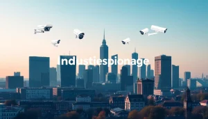 Abbildung zum Thema Industriespionage in Düsseldorf, die Sicherheitsstrategien und Schutzmaßnahmen darstellt