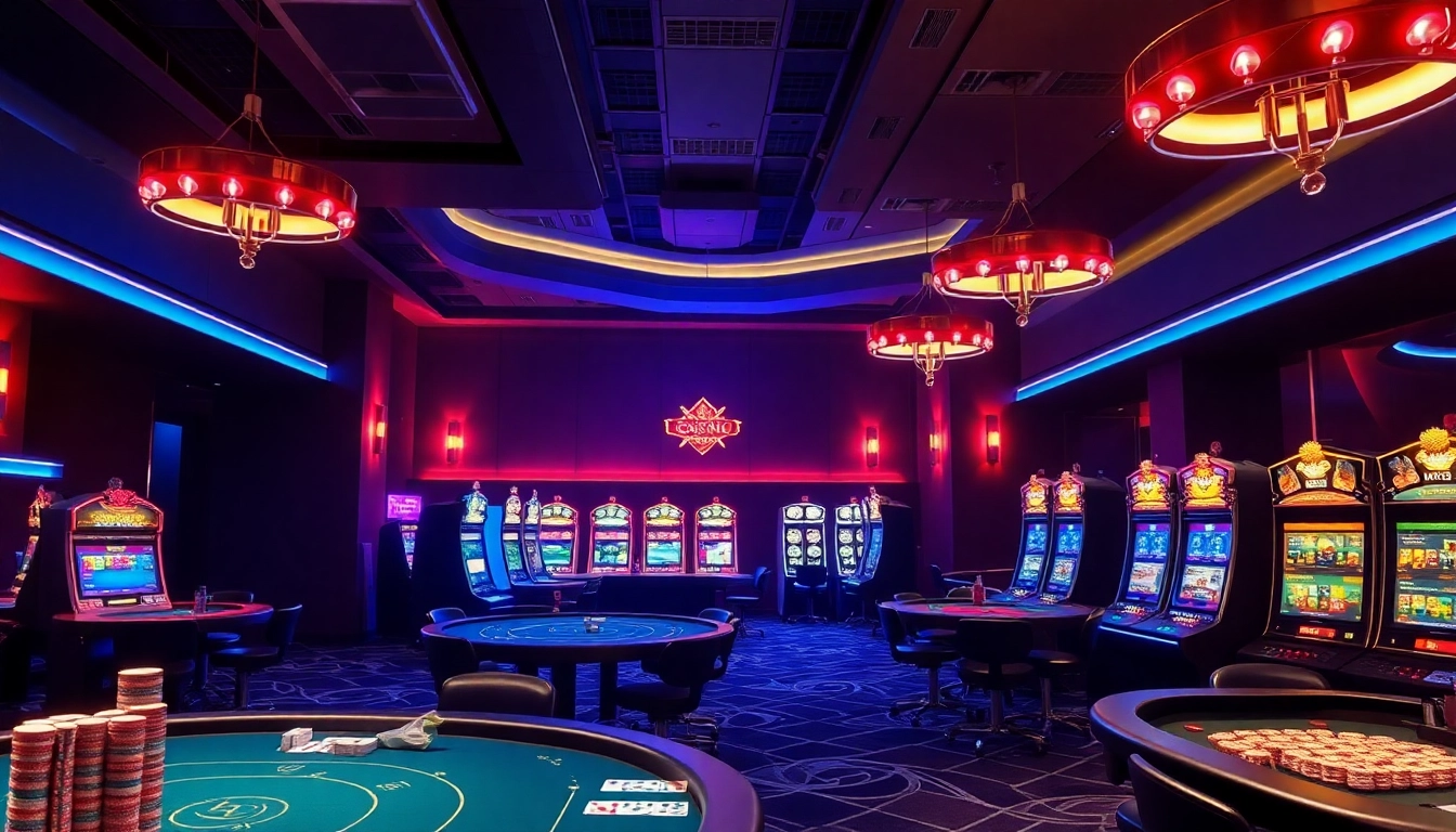 Casino Bonus: Erleben Sie riskante Spiele und spannende Freispiele in einem dynamischen Casino-Ambiente.
