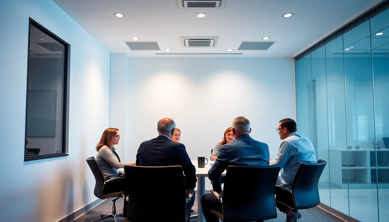 Berater analysieren gemeinsam Strategien für die Beste Unternehmensberatung in einem modernen Büro.