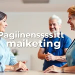 Ein aktiver Beitrag zu pflegedienstmarketing mit Pflegekräften und Patienten in einer modernen Umgebung.