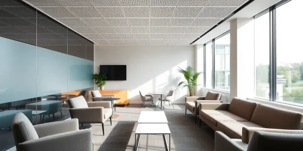 Unternehmensberatung Hannover in einem modernen Beratungsraum, der Professionalität und Einladung ausstrahlt.