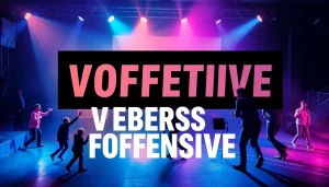 Engaging promotional banner of Vertriebsoffensive showcasing vibrant visuals and dynamic interactions.