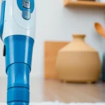 Efficient staubsauger cleaning up dirt, showcasing its innovative design and powerful suction capabilities.