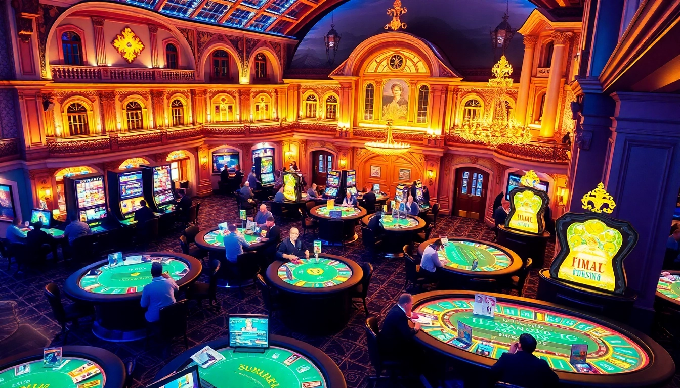 Experience exciting gaming at an online casino Schweiz with diverse game options and vibrant ambiance.