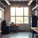 Inspecting equipment during the DGUV V3 Prüfung for enhanced workplace safety.