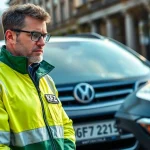 Kfz Gutachter Berlin führt vor Ort eine professionelle Fahrzeugbegutachtung durch.