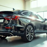 Erleben Sie die glänzende Keramikversiegelung München auf diesem Fahrzeug, das perfekten Schutz und extreme Farbintensität bietet.