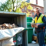 Schrottabholung Wuppertal - Professionelles Team bei der Abholung von Schrott mit umweltfreundlicher Entsorgung.