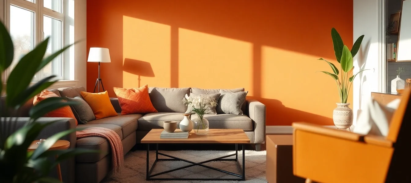 Inspiriert von Raumgestaltung, ein elegant eingerichteter Wohnraum mit stilvollen Möbeln.