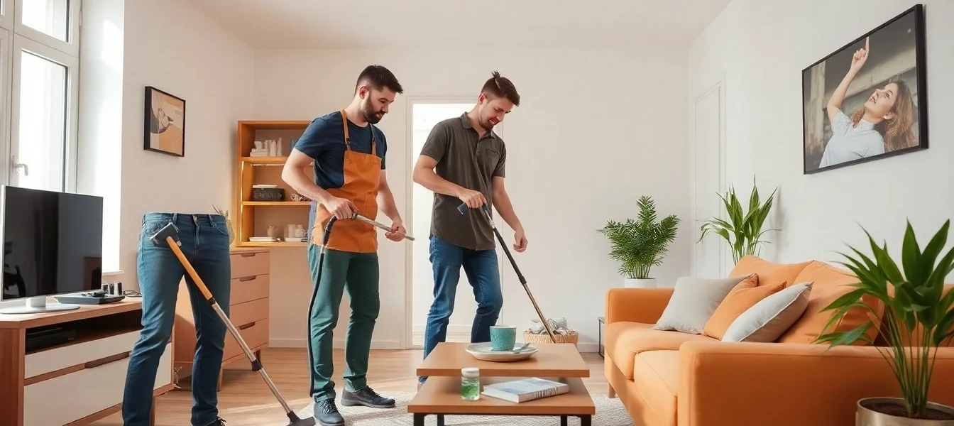 Entrümpelung Wien: Professionelles Team bei der Arbeit, effektive Haushaltsauflösung in Wien.