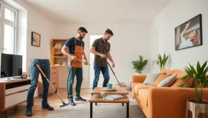 Entrümpelung Wien: Professionelles Team bei der Arbeit, effektive Haushaltsauflösung in Wien.