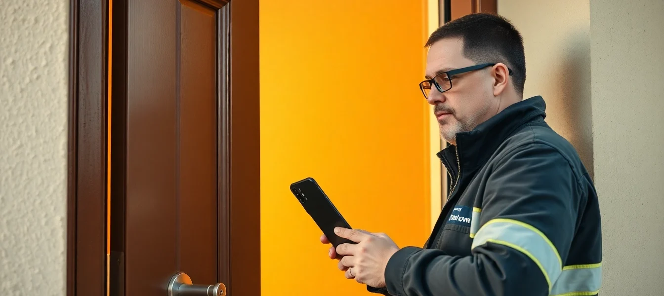 Schlüsseldienst Bruchsal öffnet beschädigungsfrei eine verschlossene Tür schnell und professionell.