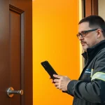 Schlüsseldienst Bruchsal öffnet beschädigungsfrei eine verschlossene Tür schnell und professionell.