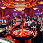 Experience the excitement of F168 with vibrant casino tables and dynamic gaming action.