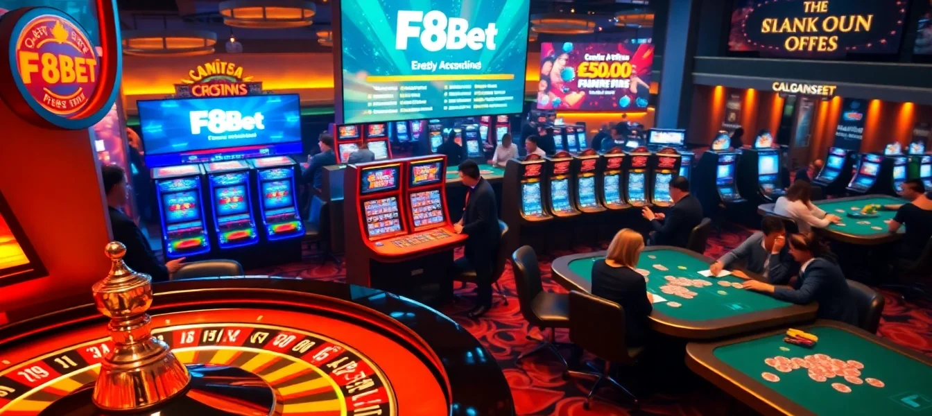 Experience thrilling moments at F8Bet with vibrant casino gaming and promotions.