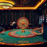 KP88 gaming scene featuring intense poker competition with luxurious casino atmosphere.