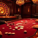 Players celebrating a win at the 88i casino table with colorful chips and cards.