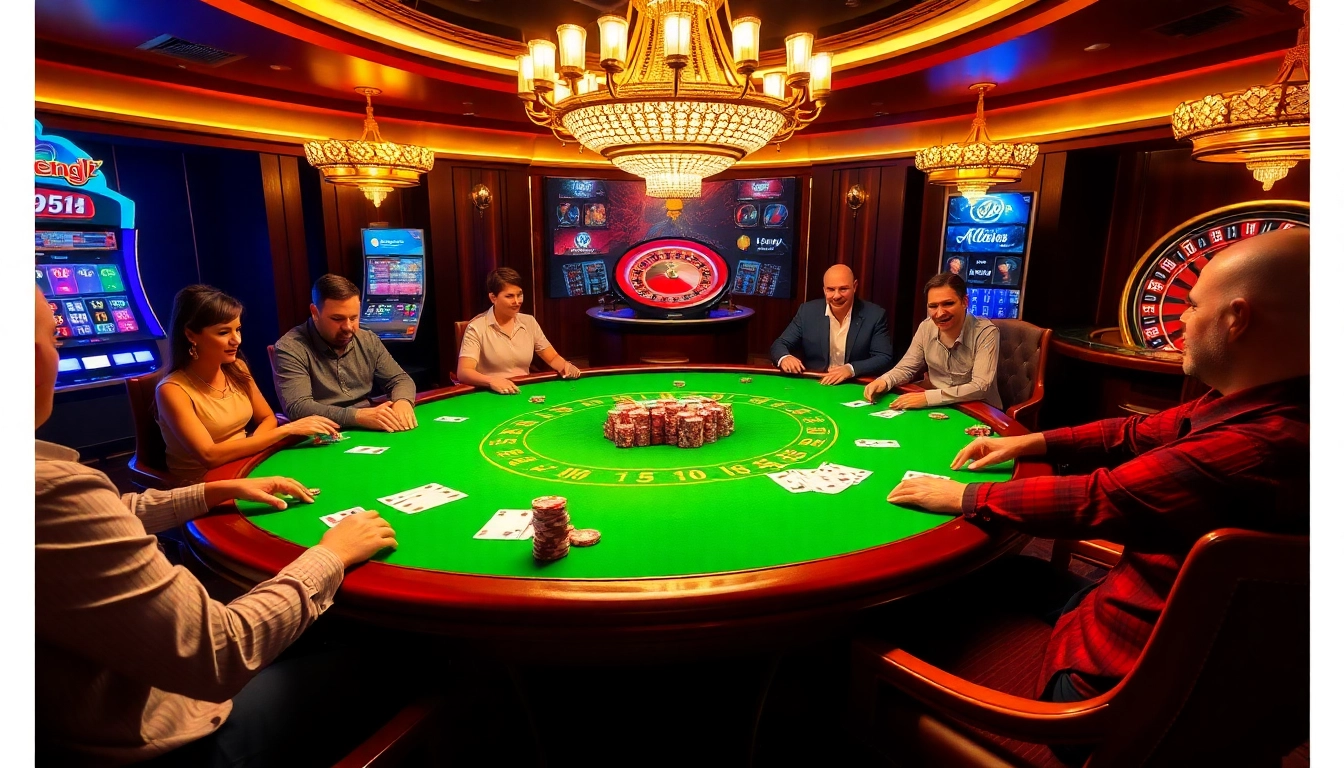 Engage in thrilling poker action at rr88.se.net with vibrant colors and luxurious atmosphere.
