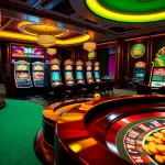 Experience the excitement of the 88i game with vibrant casino visuals showcasing online gambling action and luxury.