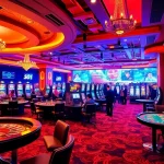 Excited players at a luxurious casino showcasing the gaming experience at https://s801.online/