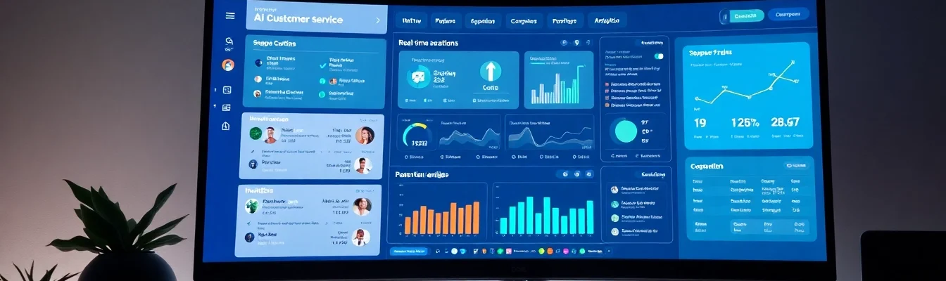 美洽创新型客户服务平台,展示 AI 互动与分析