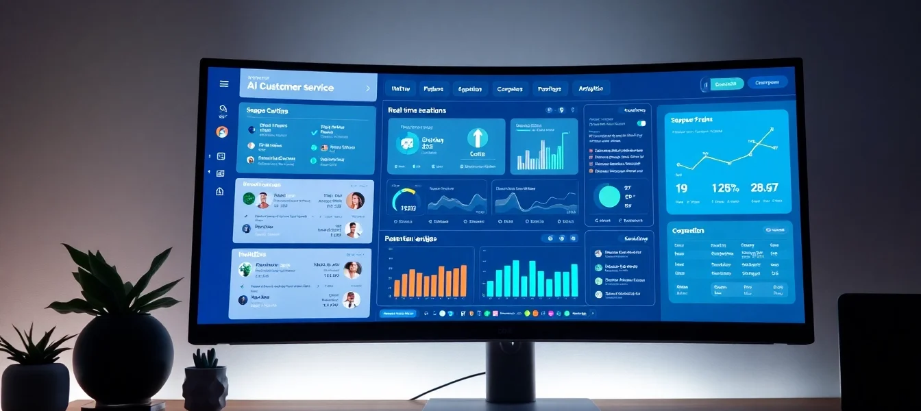 美洽创新型客户服务平台,展示 AI 互动与分析
