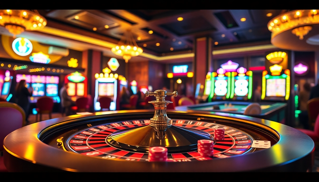 Experience thrilling bets at the DH 88 casino with captivating roulette and vibrant gameplay.
