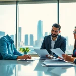 Headhunter IT interview session showcasing professional interaction.