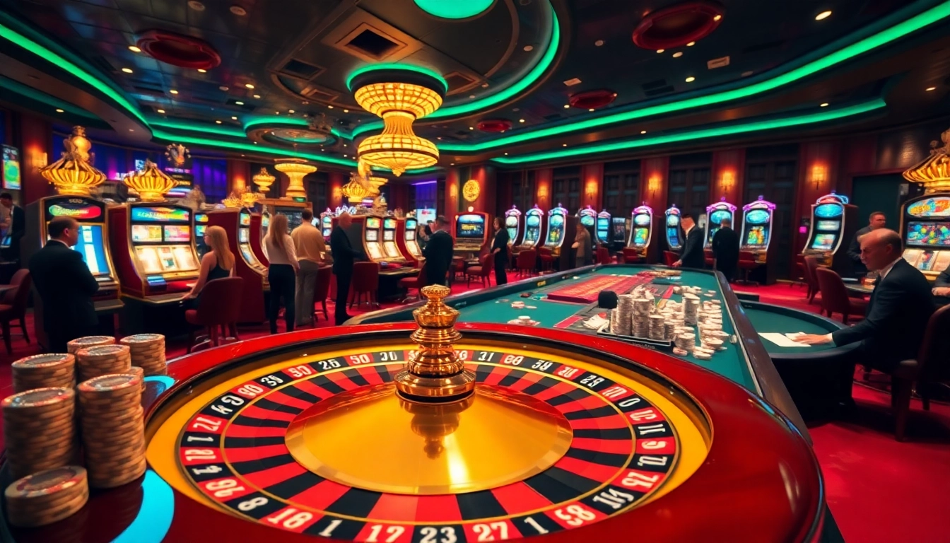 Experience high-stakes gambling at https://b52club.forum/ with vibrant roulette, cards, and chips.