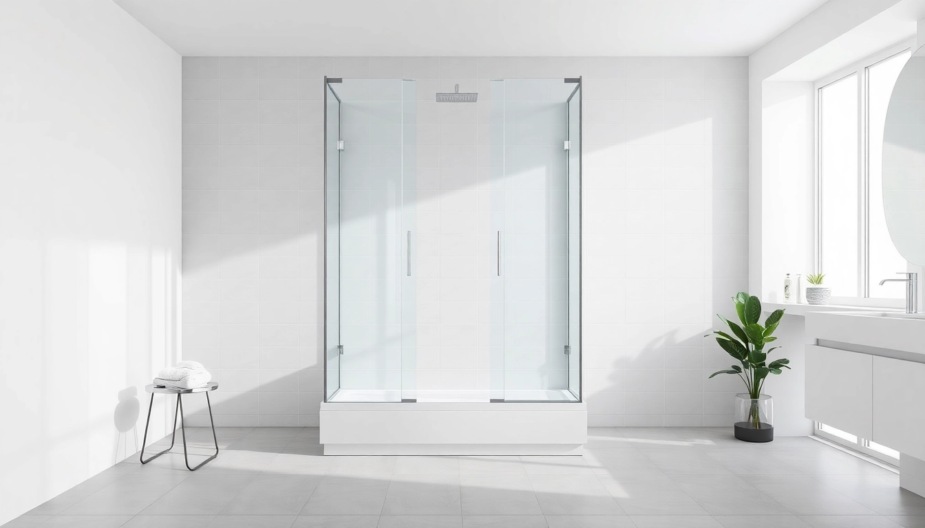 Erleben Sie die sonni Duschkabine 80x80 in einem modernen Badezimmer mit eleganter Gestaltung.